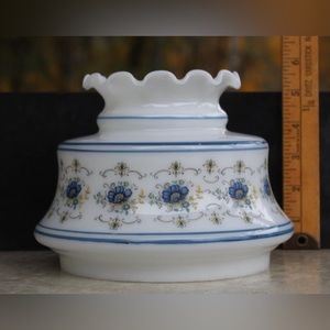 Milk Glass quoizel Abigail Adams shade